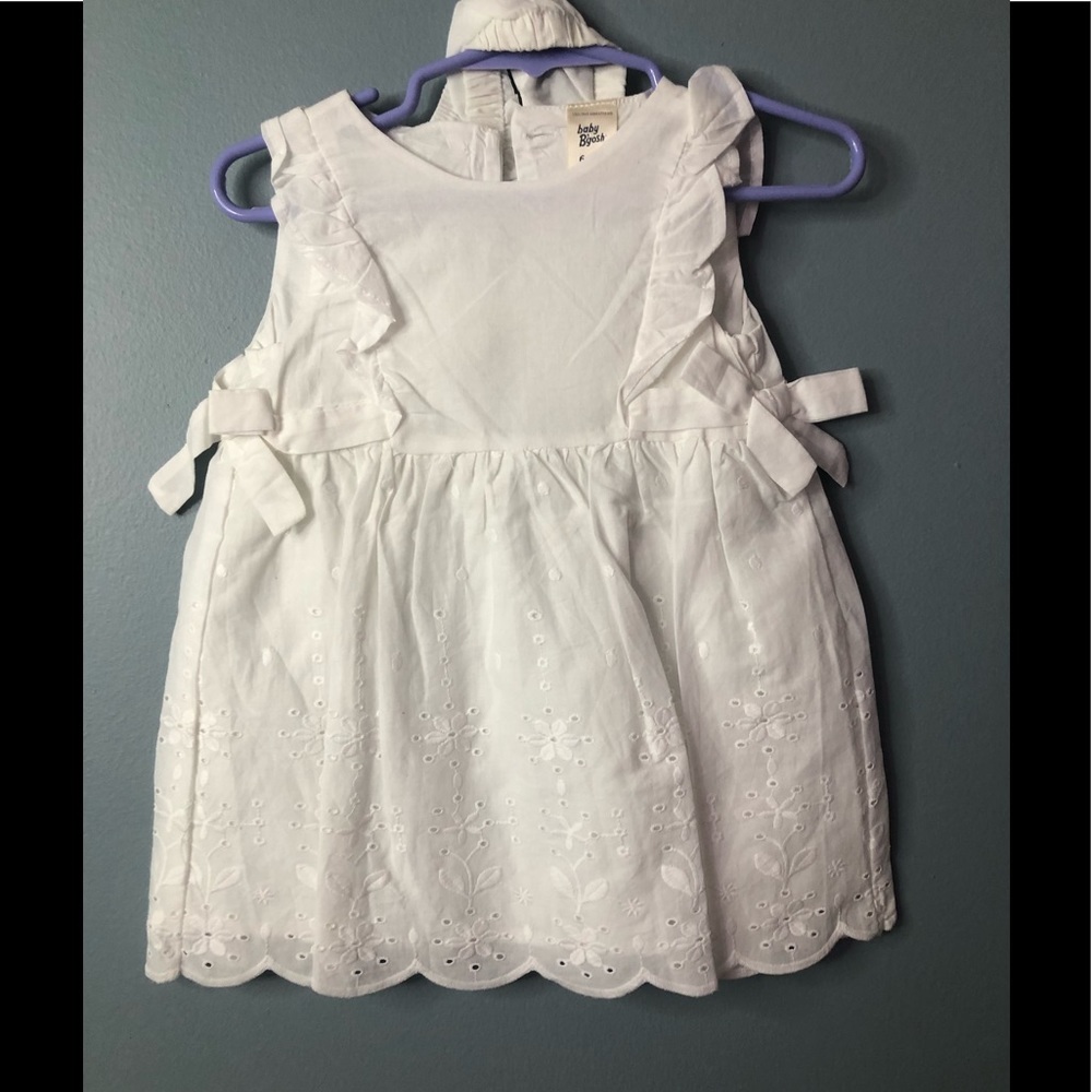 Baby B’gosh white dress